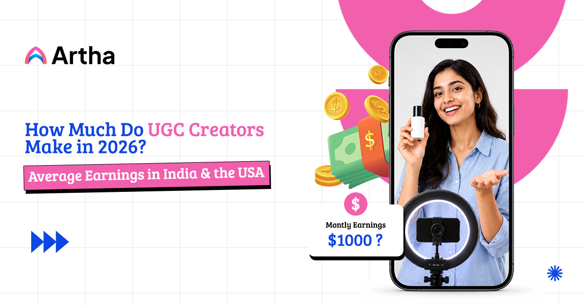 How Much Do UGC Creators Make in 2026? Average Earnings in India and the USA