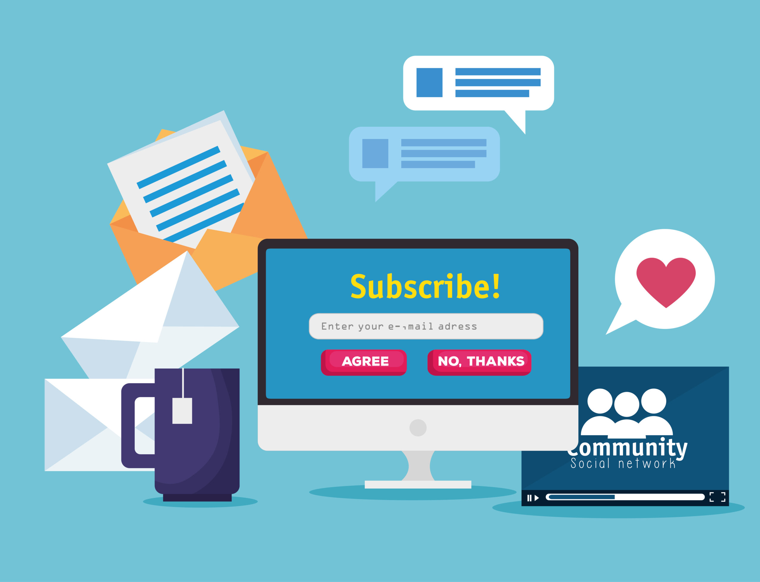 subscription based news letter 