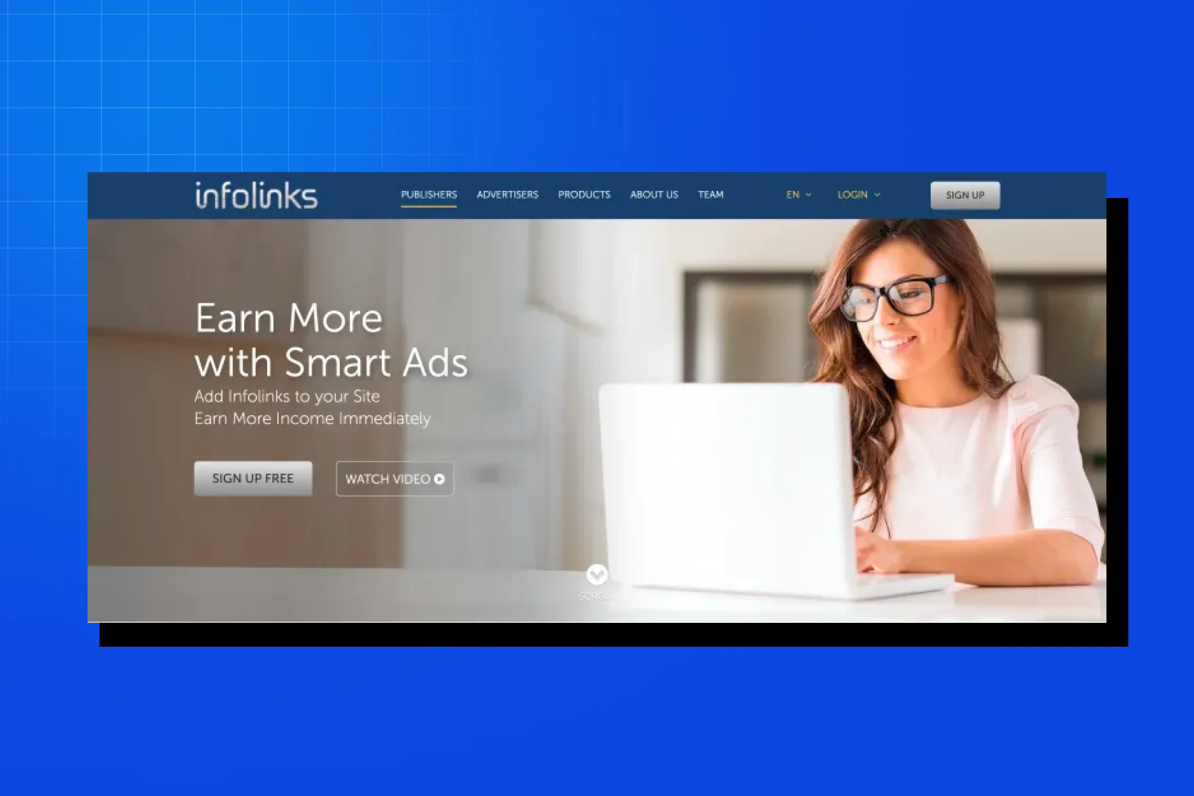 B) Infolinks Supplementary Monetization Laye