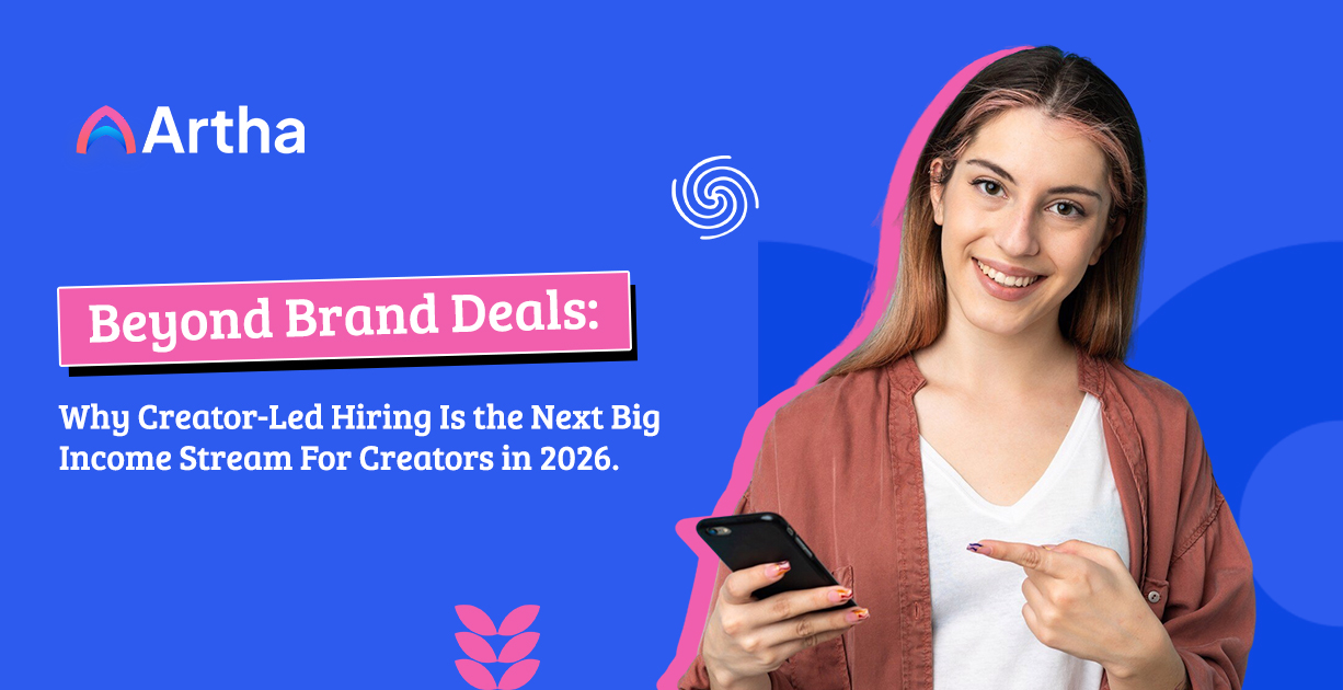 Beyond Brand Deals: Why Creator-Led Hiring Is the Next Big Income Stream For Creators in 2026