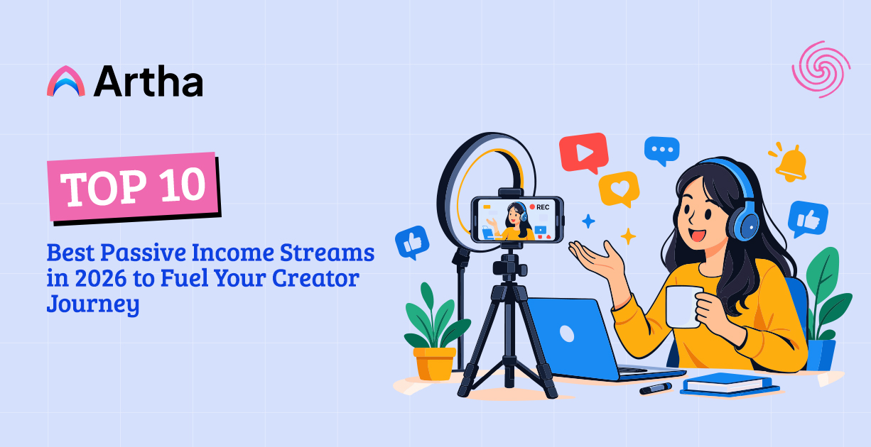 Top 10 Best Passive Income Streams In 2026 To Fuel Your Creator Journey Og